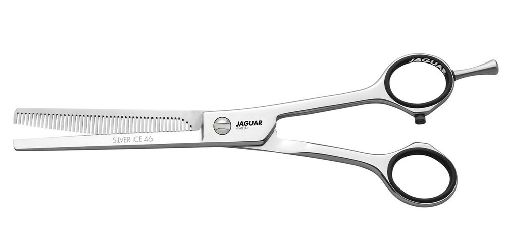 Jaguar White Line Silver Ice 46 Thinner 6.5" Professional Shears 1365