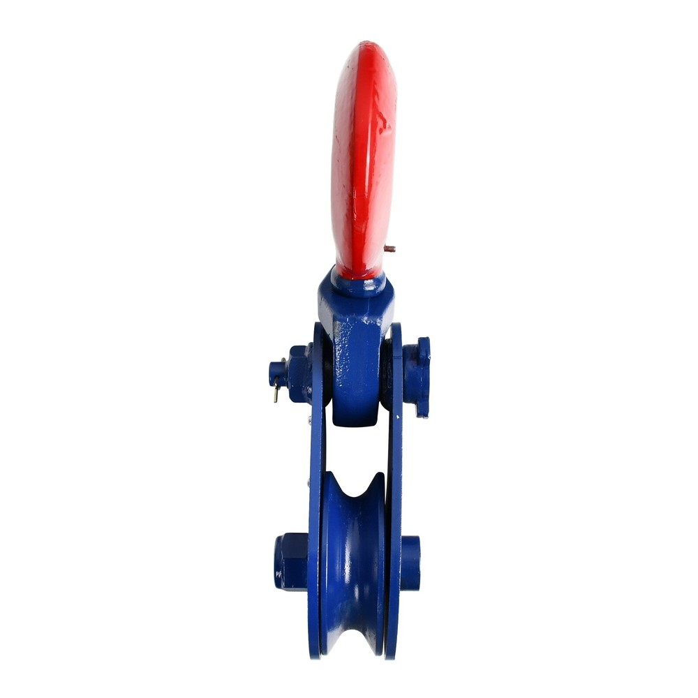 Snatch Block With Hook 4 Ton 4-1/2" For 1/2" Wire Rope Roll Back