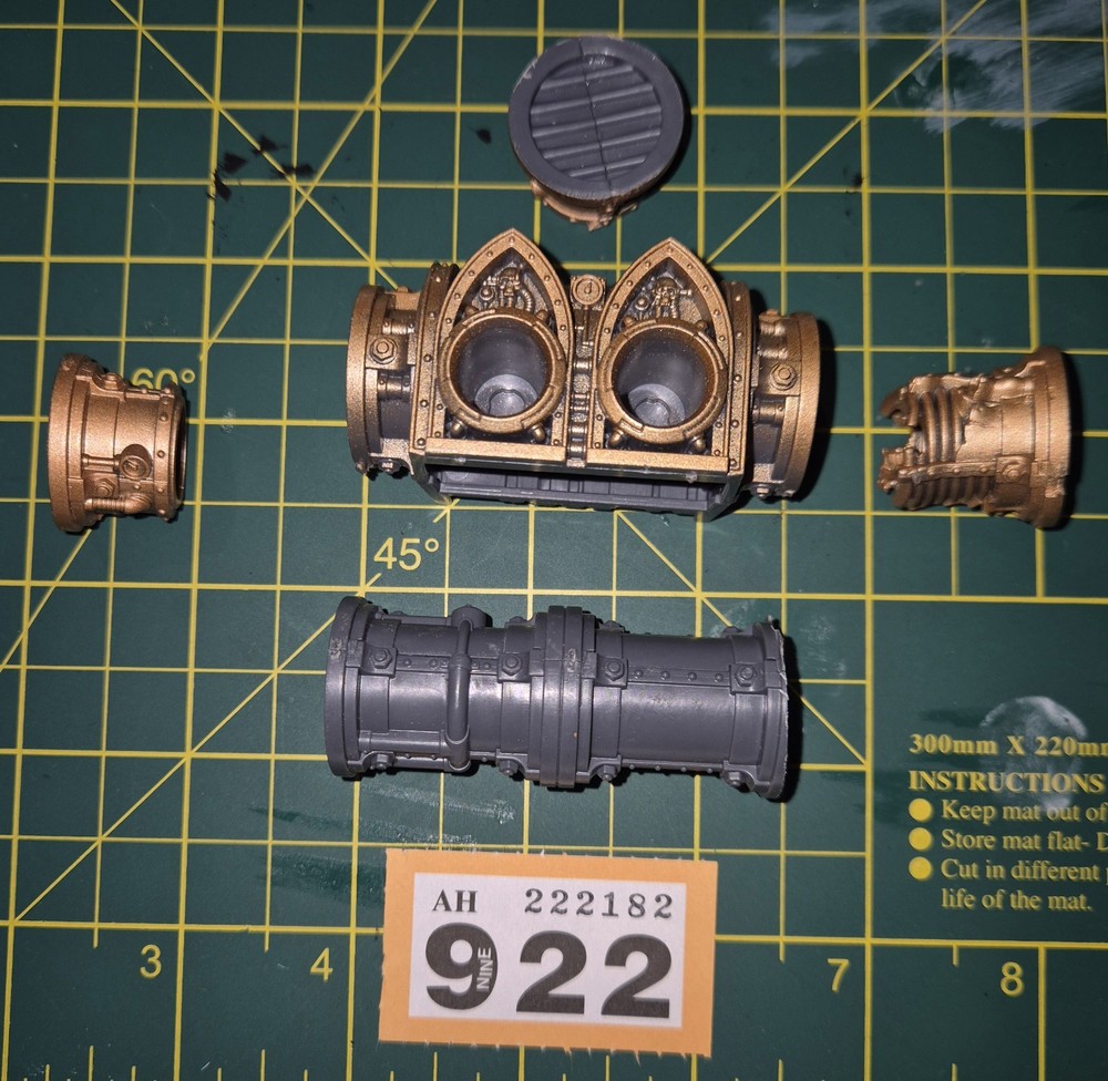 Warhammer 40k Terrain Pipe Connections Spare Bits