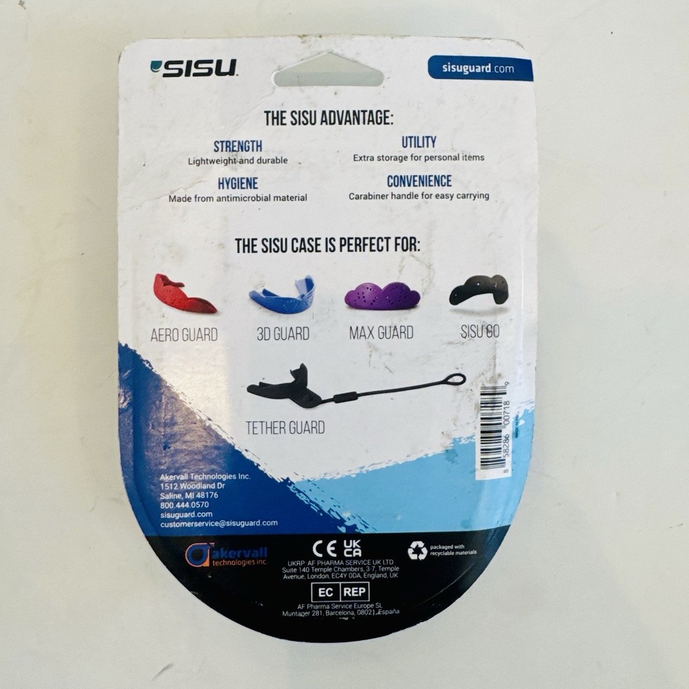 SISU Mouthguard Case Black