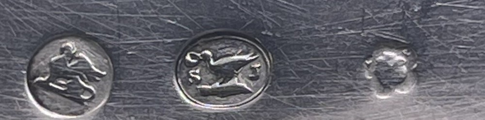Antique Austrian 800 Silver Tray