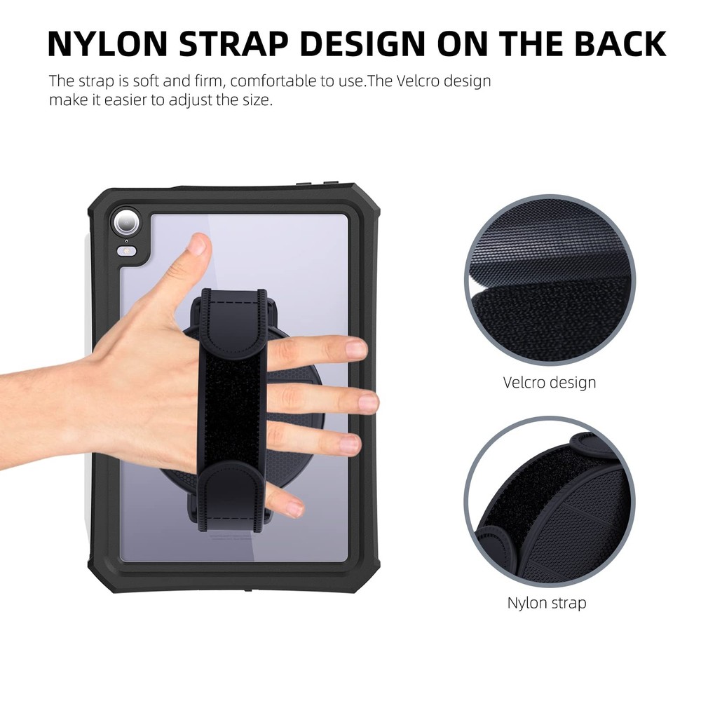 Tablet Stand with Hand Strap - Universal Tablet Hand Strap Holder & Loop Fast...