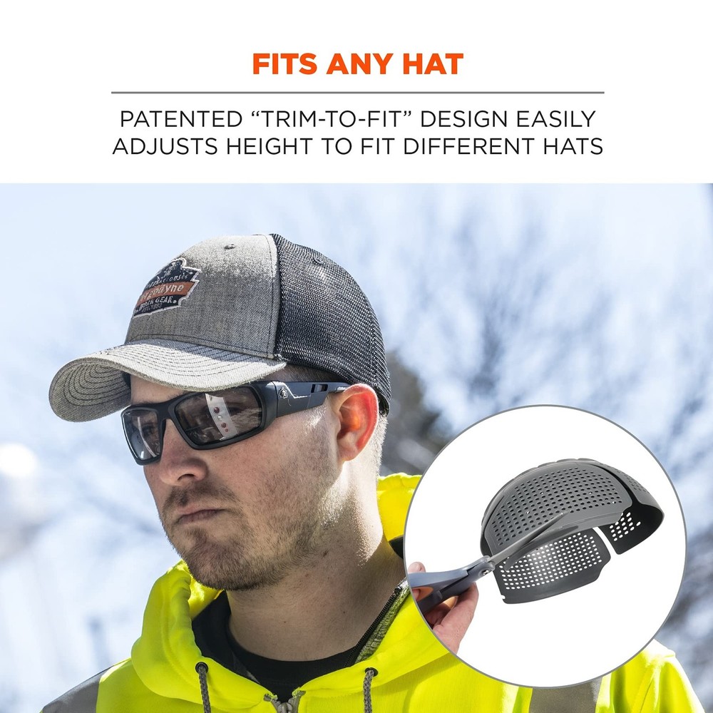 Next Generation Charcoal Bump Cap Insert Enhanced Breathability Impact Protect