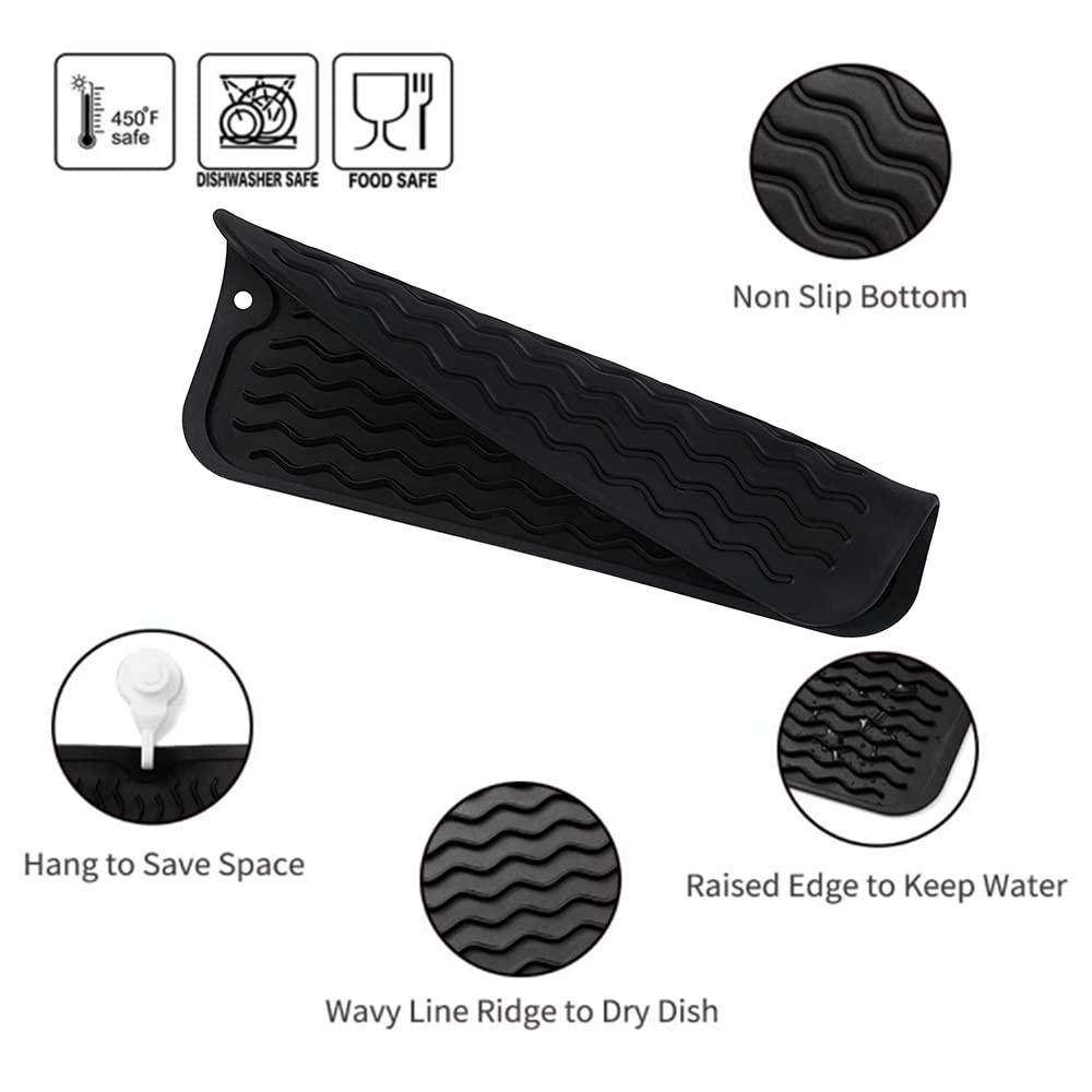 Silicone Dish Drying Mat For Multiple Usageeasy Cleanecofriendlyheatresistant Si