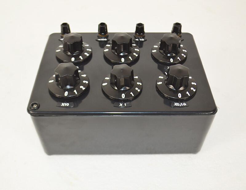 ZX21 Precision Variable Decade Resistor Resistance Box 0.1~99.9999 kΩ