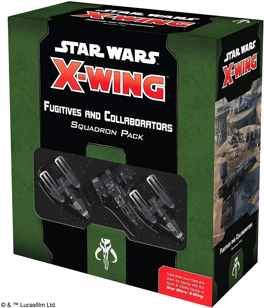 Fugitives and Collaborators Squadron Expansion Star Wars: X-Wing