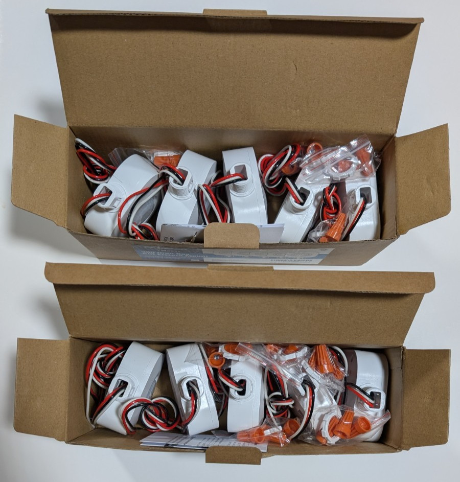 ECOELER Ceiling Occupancy Motion Sensor Switch [Pack of 10]