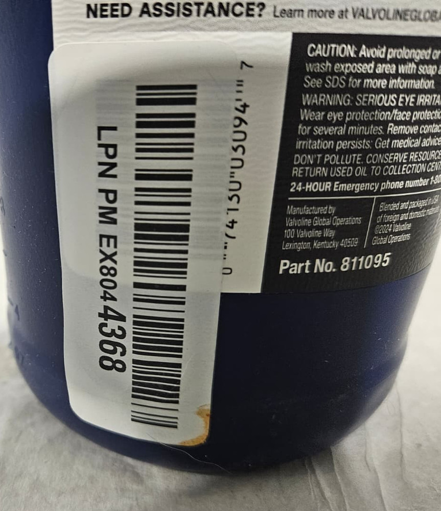 Valvoline Synchromesh Manual Transmission Fluid 1 Quart