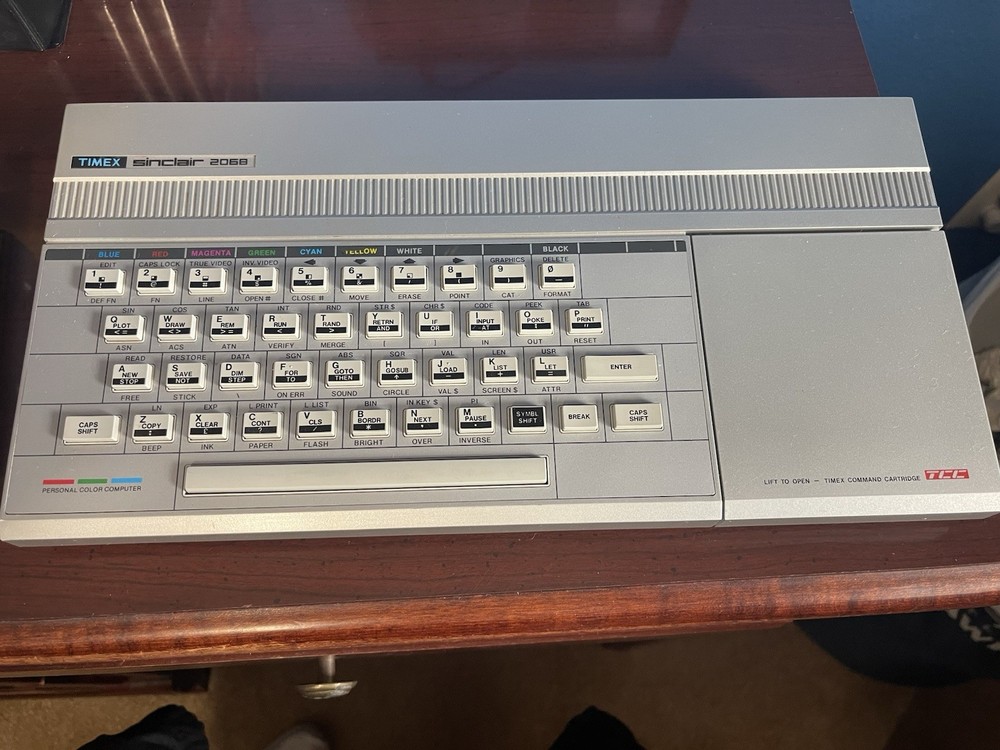Vintage 1983 Timex Sinclair 2068 Computer, Program Recorder, Printer, & Others