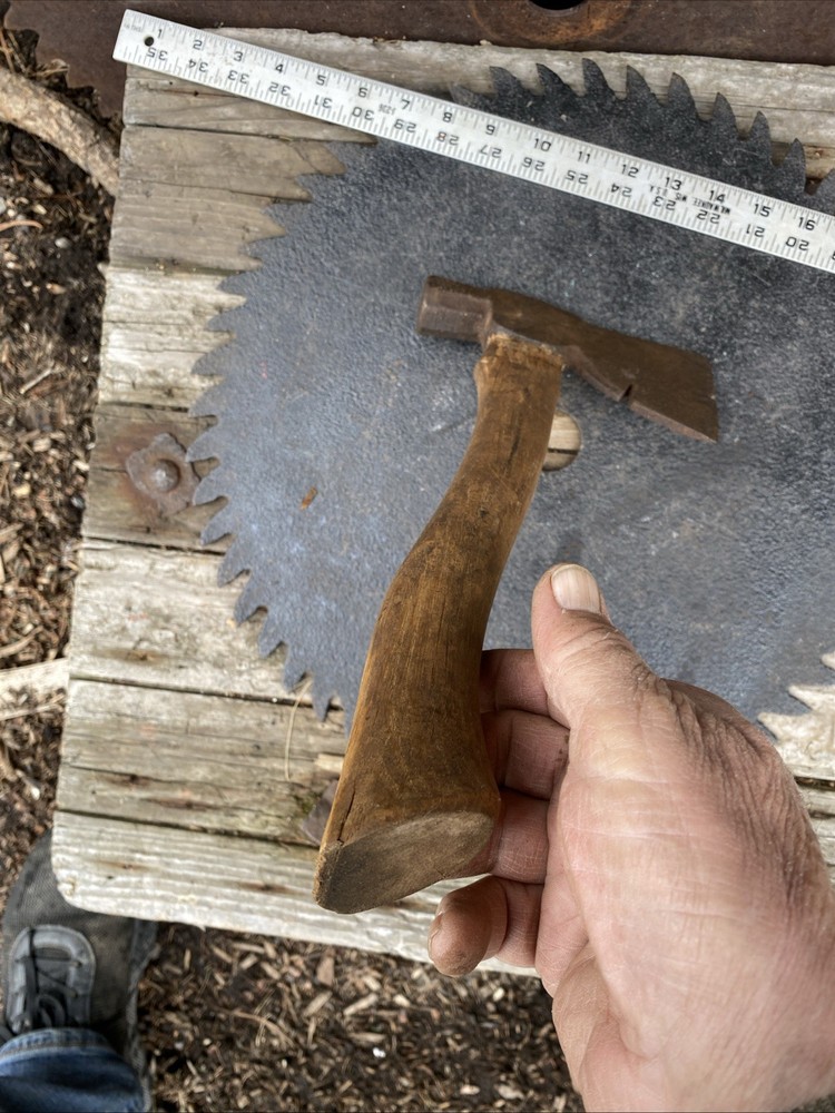 Vintage PHILADELPHIA Tool Co Script Logo Hatchet Carpentry Tool