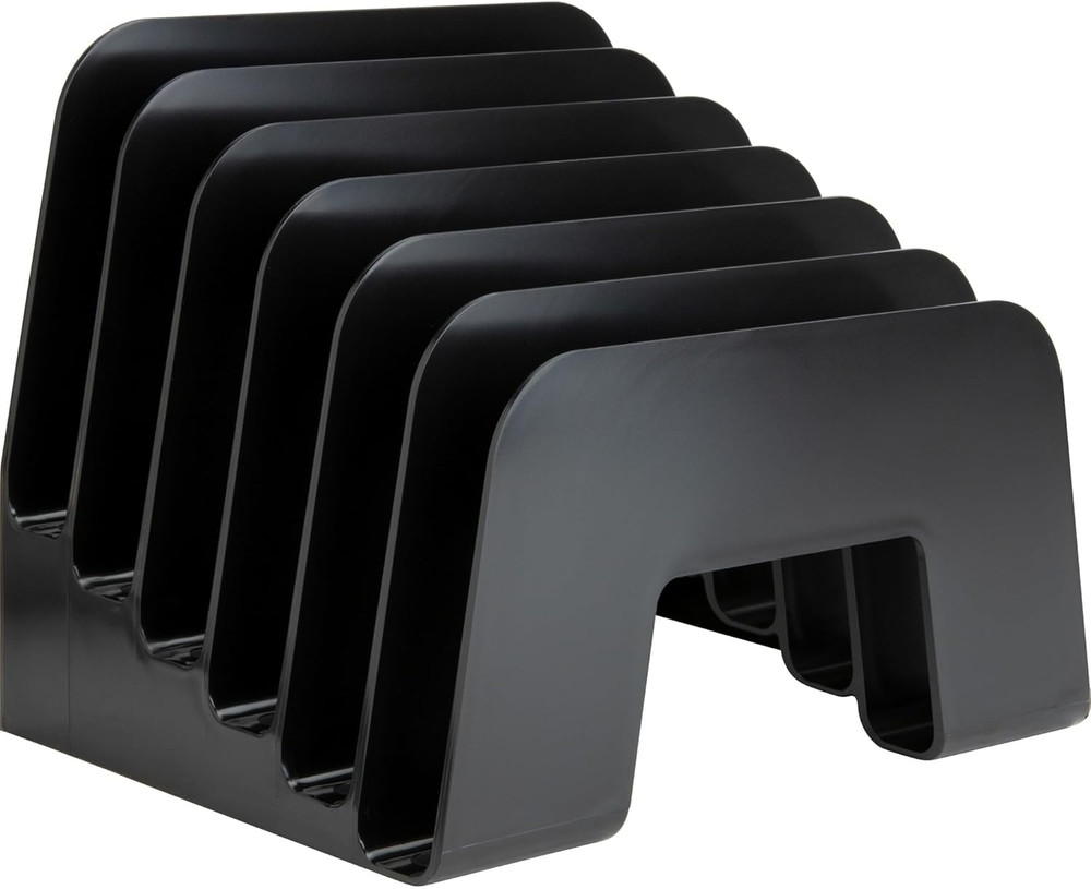 6-Slot Inclined Desk Step Sorter