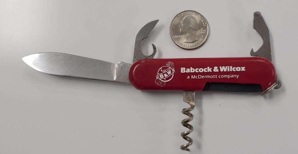 Vintage Pocket Multi Tool Folding Knife -Babcock & Wilcox
