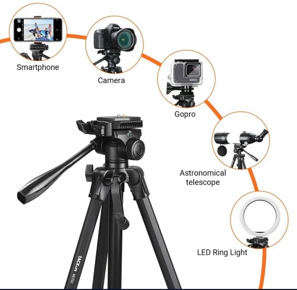 Tacklife Camera Tripod 60.24Inches Model MLT02