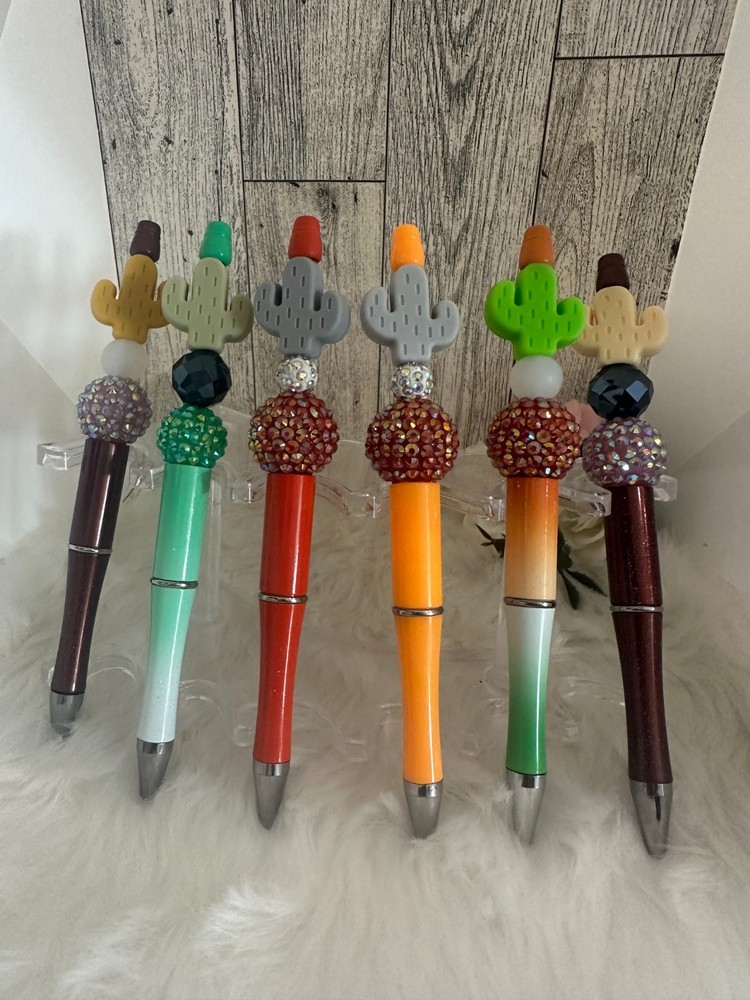Handmade Pens fun beaded