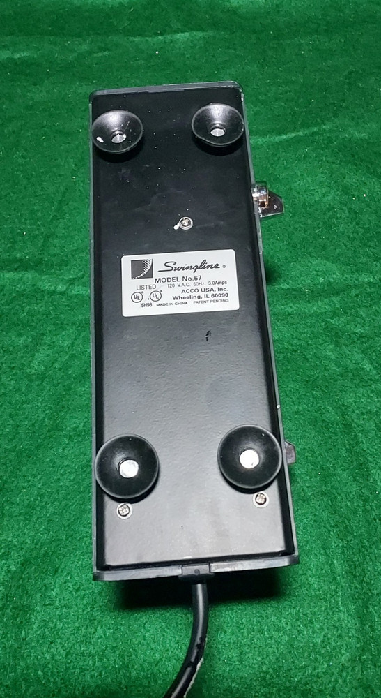 Swingline Model 67 Black Commercial Electric Stapler TESTED Working