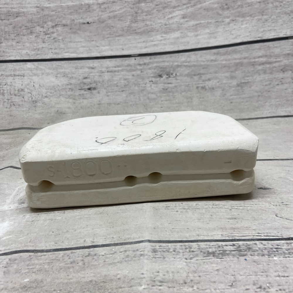 Vintage 1989 Scioto Ceramic Casting Mold Basket Handle #S-1800