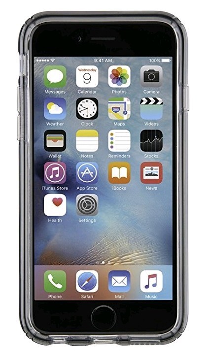 Speck CandyShell Clear Case for Apple iPhone 6/6s Plus 73685-5446 - Onyx clear