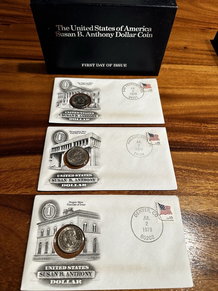 1979 $1 Susan B. Anthony Dollar Set