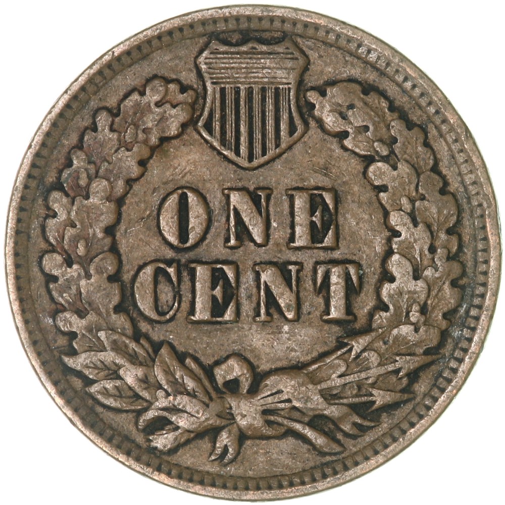 1904 (P) Indian Head Cent Very Fine Penny VF