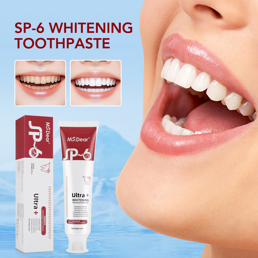 US SP-6 Probiotic Toothpaste,Sp-6 Toothpaste Whitening Quick White Toothpaste