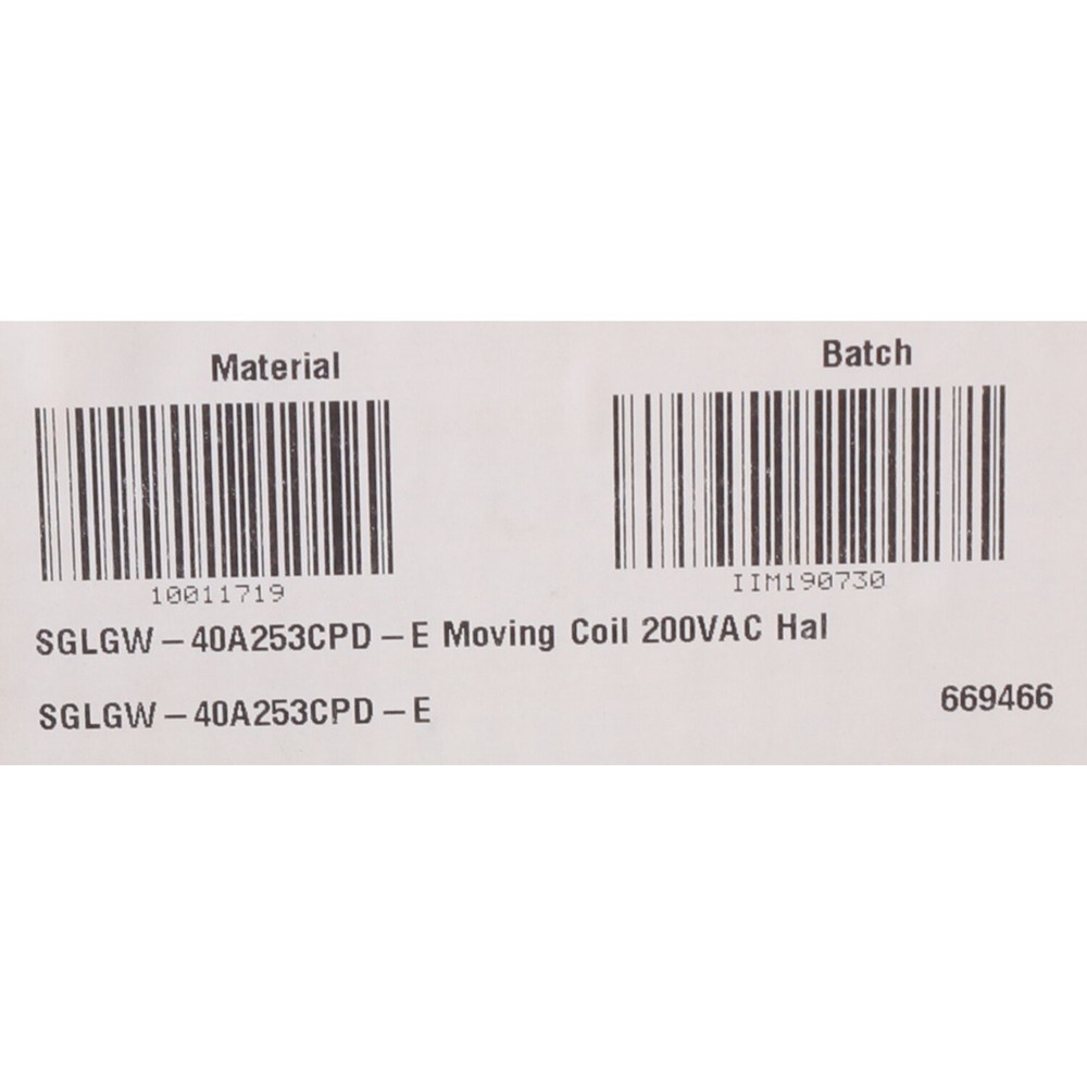 Yaskawa SGLGW-40A253CPD-E Linear Motor New NFP