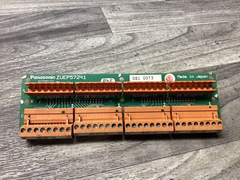 Panasonic ZUEP57241 Robotics Circuit Board Control Module #110X61