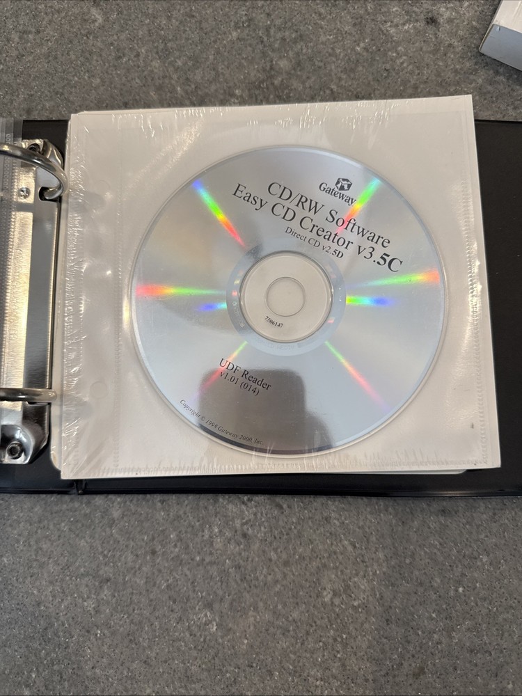 Gateway Windows 98 OEM Software Bundle with COA and Manuals