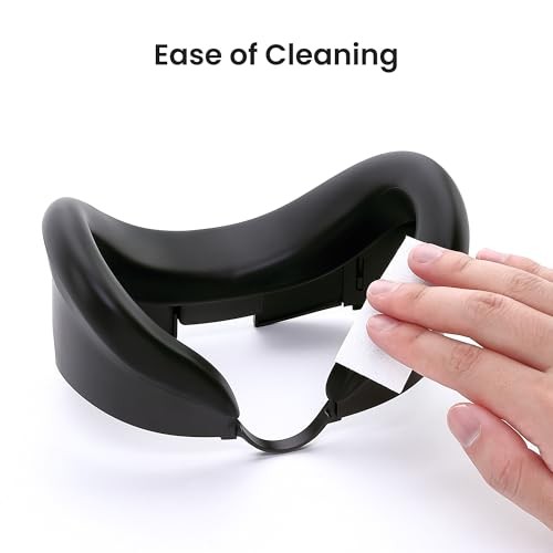 F3 Silicone Facial Interface Compatible with Meta/Oculus Quest 3, Sweatproof