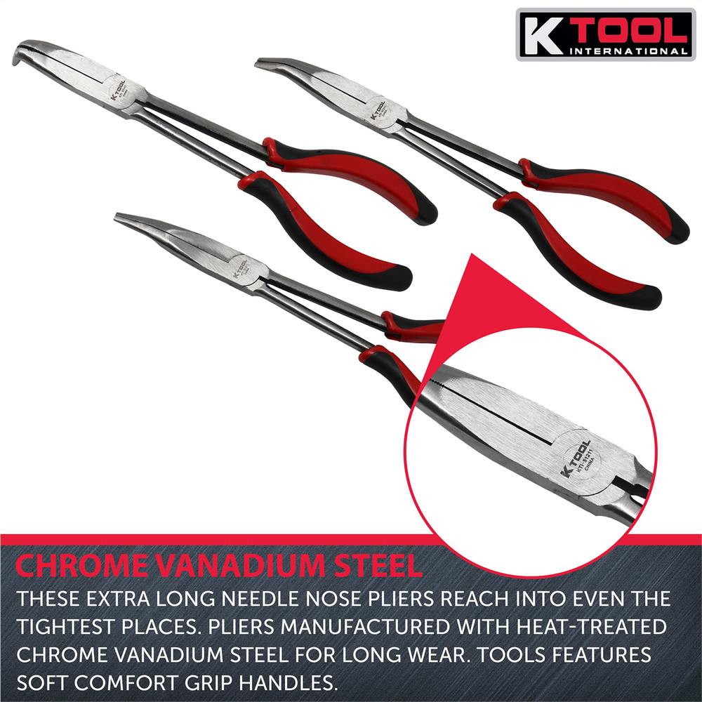 K-Tool 51103 Needle Nose Plier Set