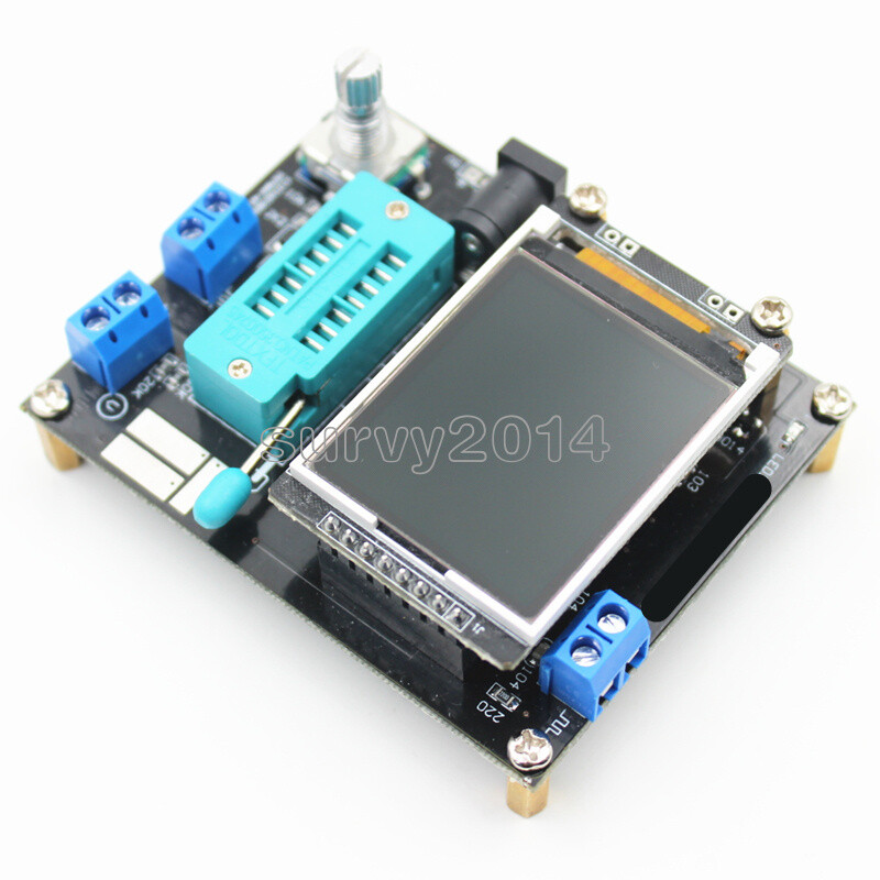 GM328A Transistor Tester Diode Capacitance ESR Voltage Frequency Meter Wave