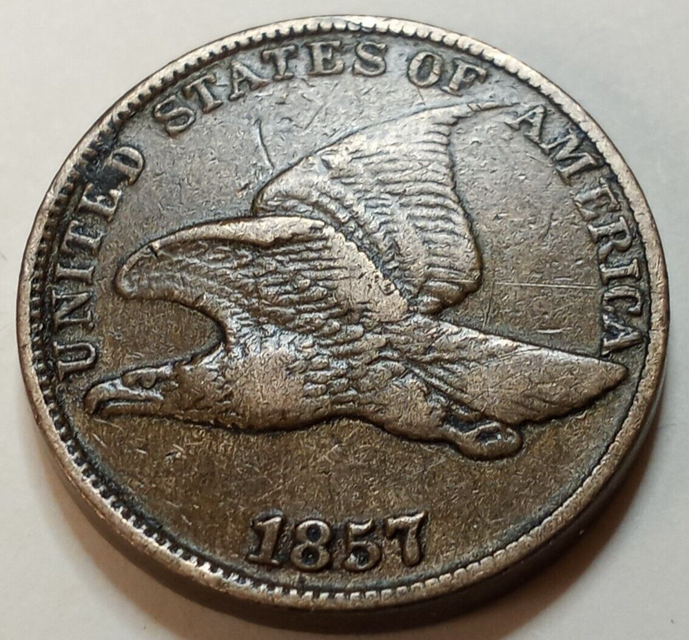 1857 Flying Eagle Cent - High Grade - Bold Devices