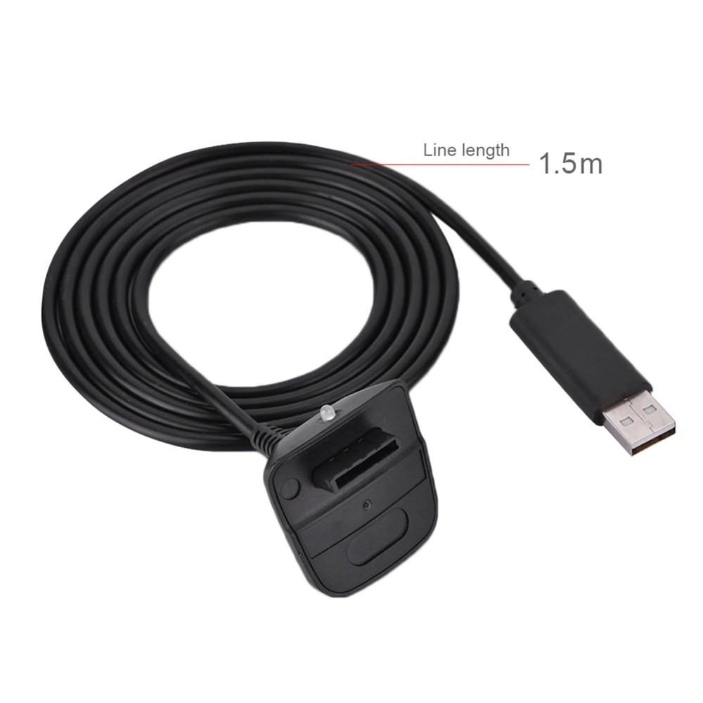 For Microsoft Xbox 360 Wireless Controller USB Charger Quick Charging Cable Cord
