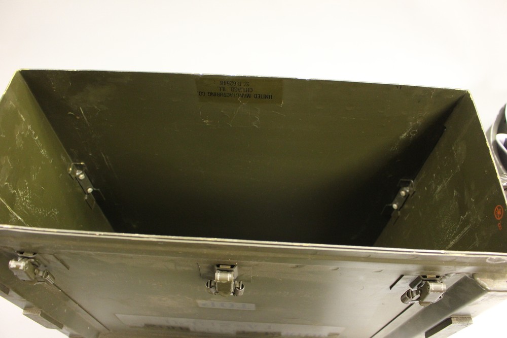 US Army Telephone Communications Modem Case - TA-219/U - Used Empty
