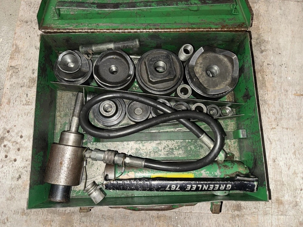 Greenlee 767 Knockout KO Set 1/2-4” Hole Punch Electrical