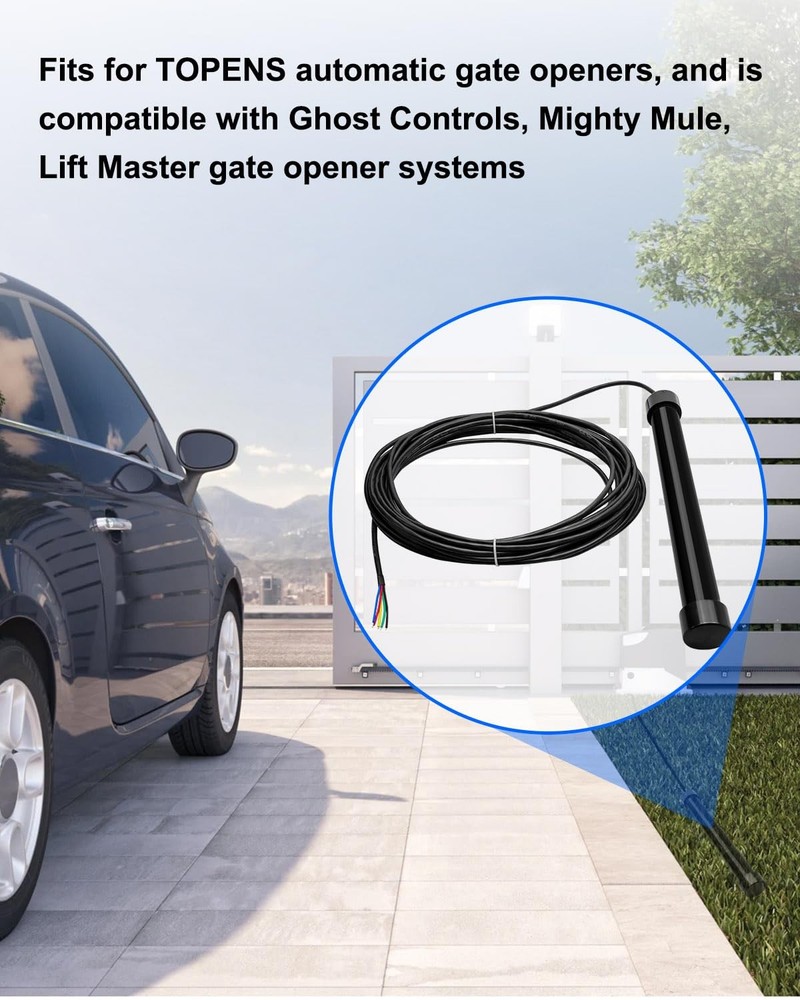 Vehicle Exit Sensor Kit Fit for Ghost Controls, Mighty Mule, Lift 50 FT