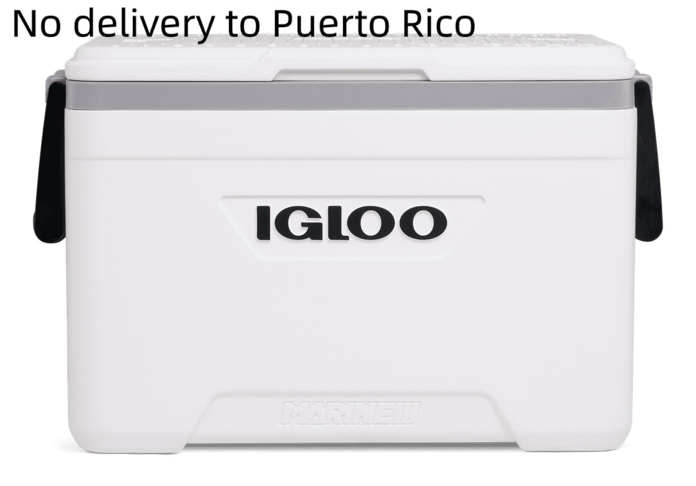 Igloo 25 QT Marine Hard Sided Cooler, White