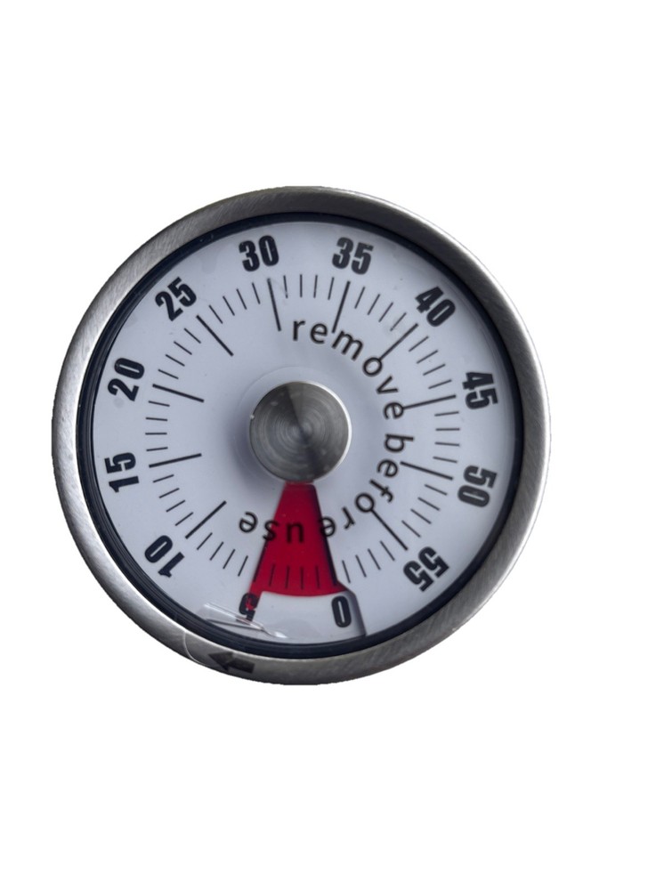 Set 2 Mechanical Manual Digital Kitchen Timer Magnetic Countdown Classroom Clock