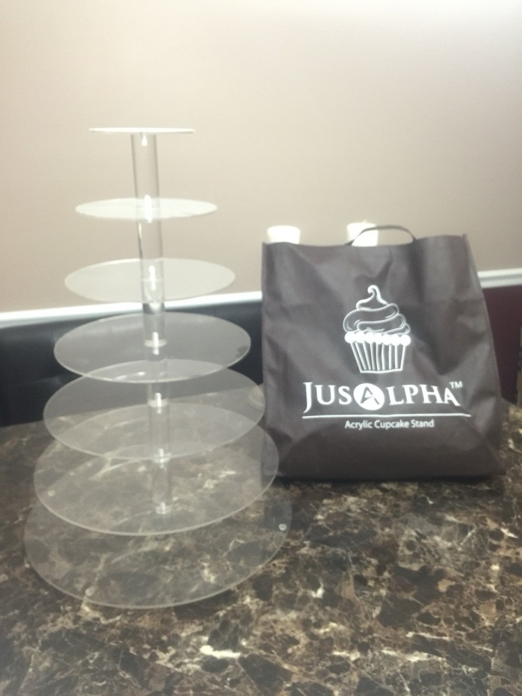 7 Tiered Acrylic Cupcake Stand