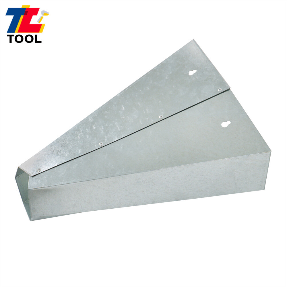 1 Pack 8 lbs Medium Size Chicken Cone Galvanized Steel Poultry Restraining Cone