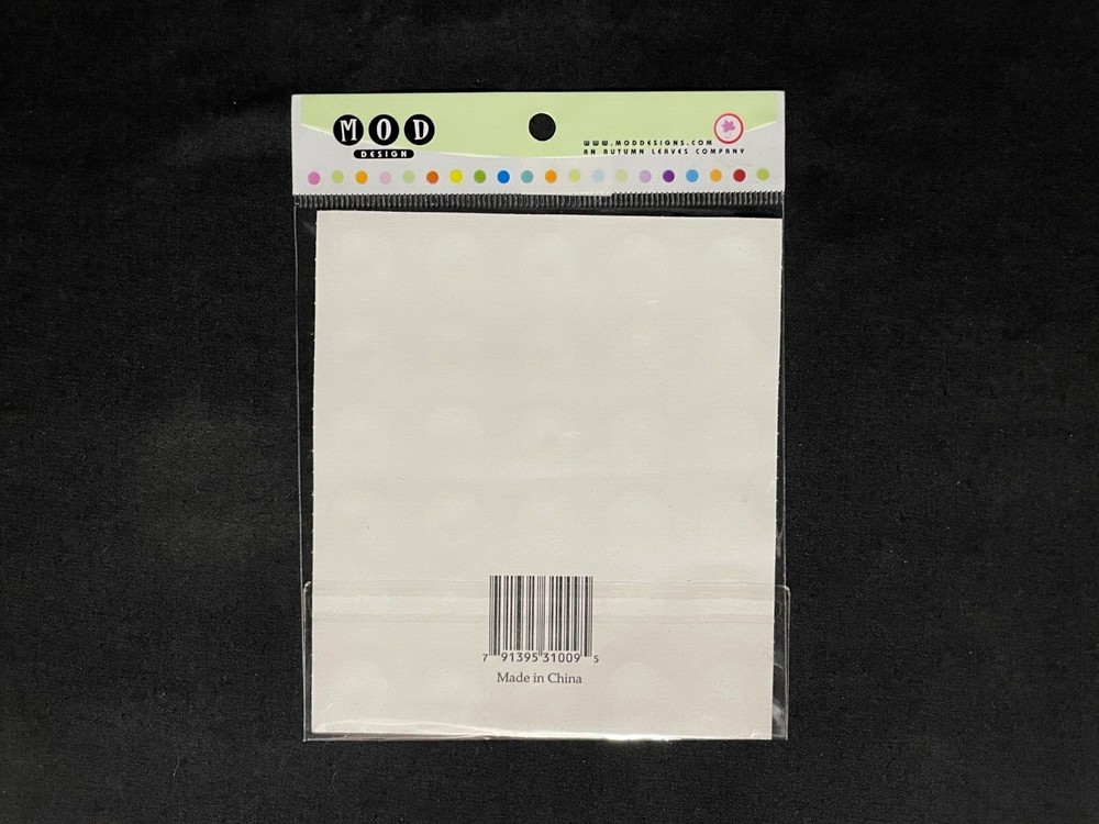 MOD ASSORTED SS PAPERS, DIE CUTS AND EPOXY DOTS