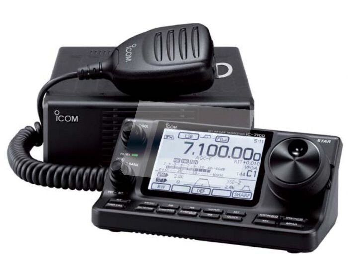 Crystal Clear Screen Protector for Icom IC-7100