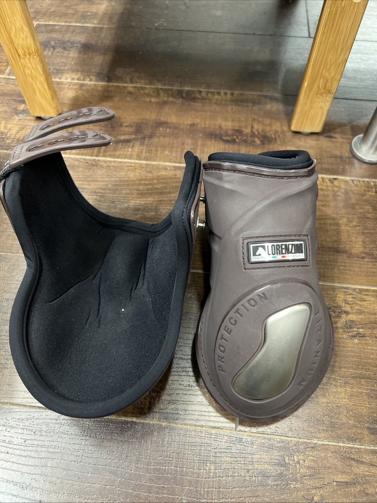 Lorenzini Brown Hind Jumping Boots, M