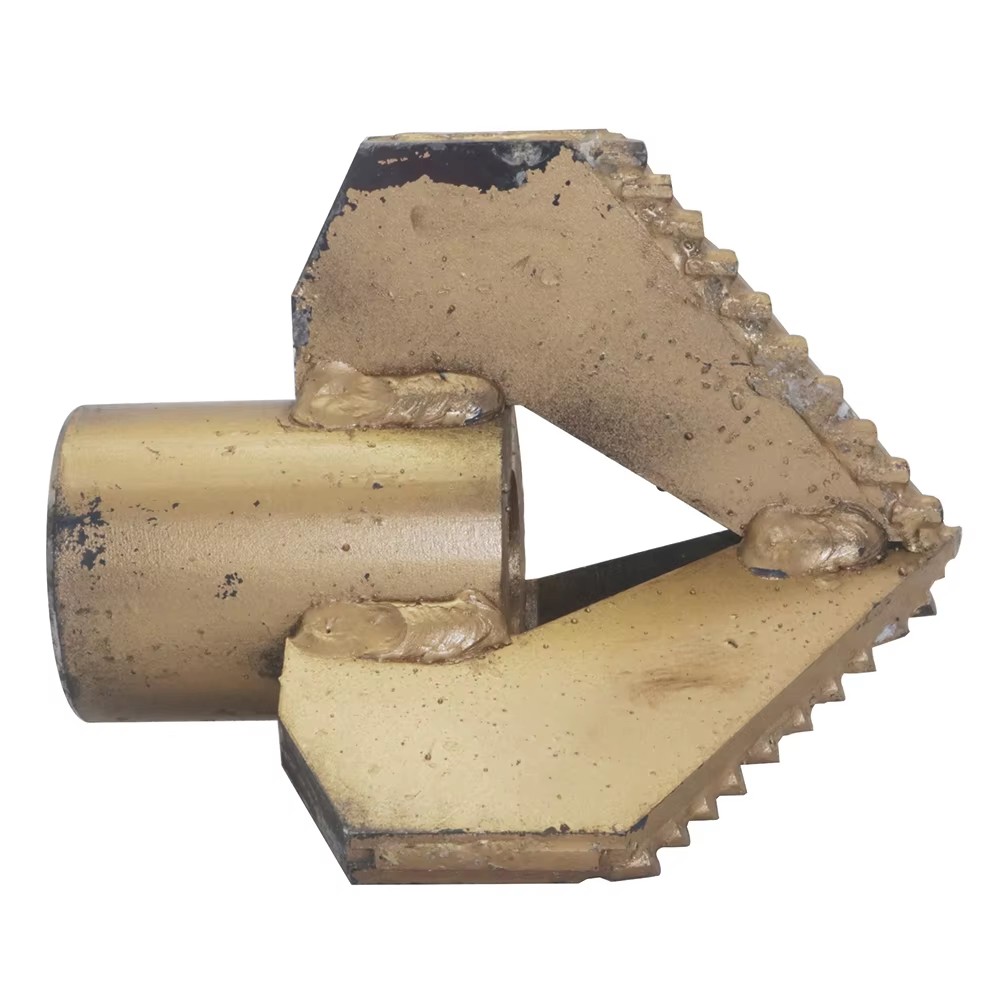 Three Wings Cast steel Drill Bit 3 blades Digging Artesian Water Well