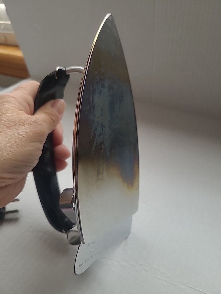 Vintage Durabilt Foldable/Folding Travel Iron USA