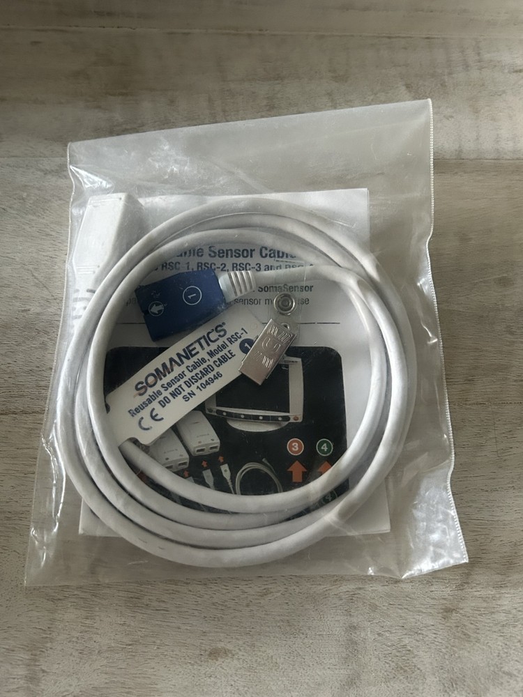 Somanetics Covidien INVOS RSC-1 Resuable Sensor Cable