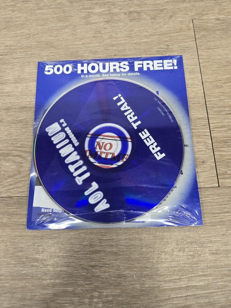 AOL Sign Up Disc Titanium 5.0 CD