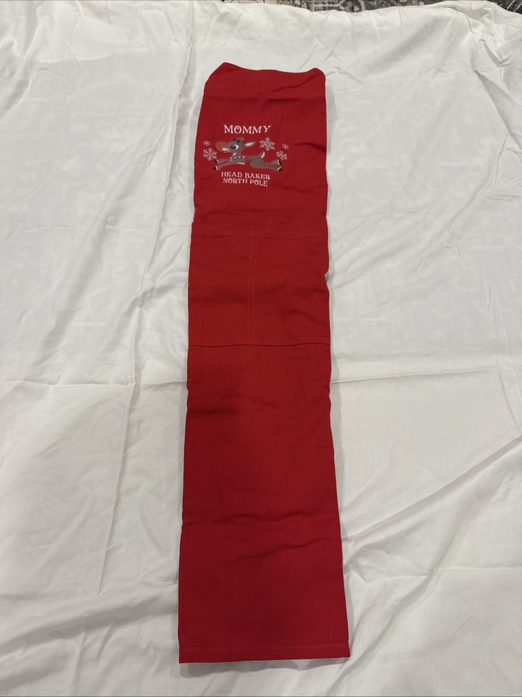 Christmas Apron “Mommy - Head Baker” New