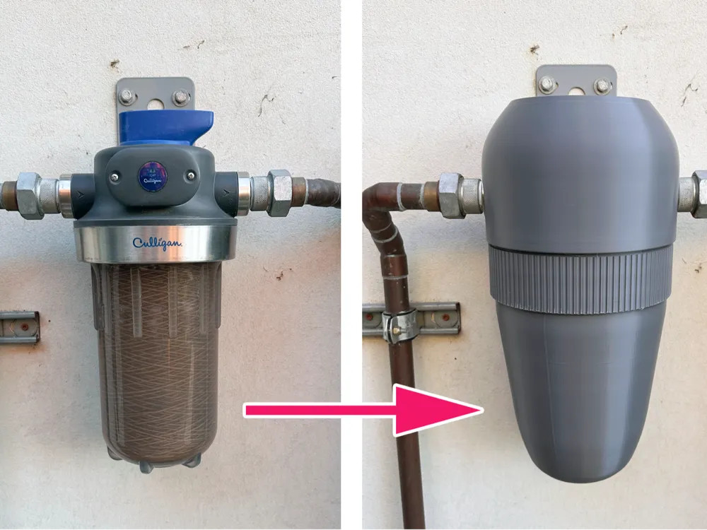 UV And Algae growth prevention Cover for Culligan WH-HD200-C Water Filter