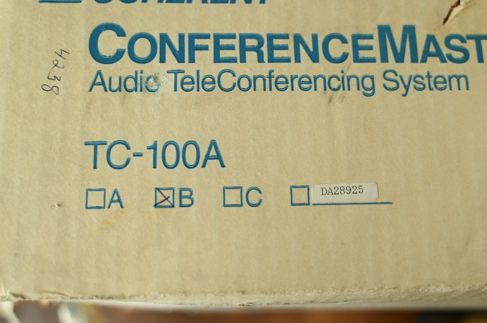 Coherent Conference Master Model TC-00A NEW in Box