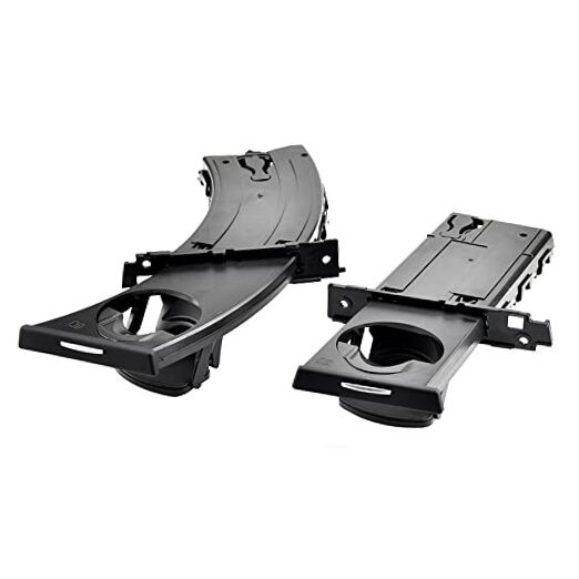 2PCS Left&Right Retractable Cup Holder Beverage Bottle Holder Compatible Black